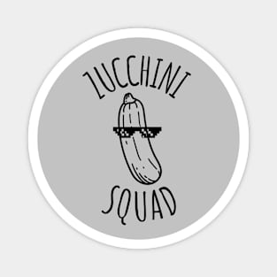 Zucchini Squad Cool Zucchini Magnet